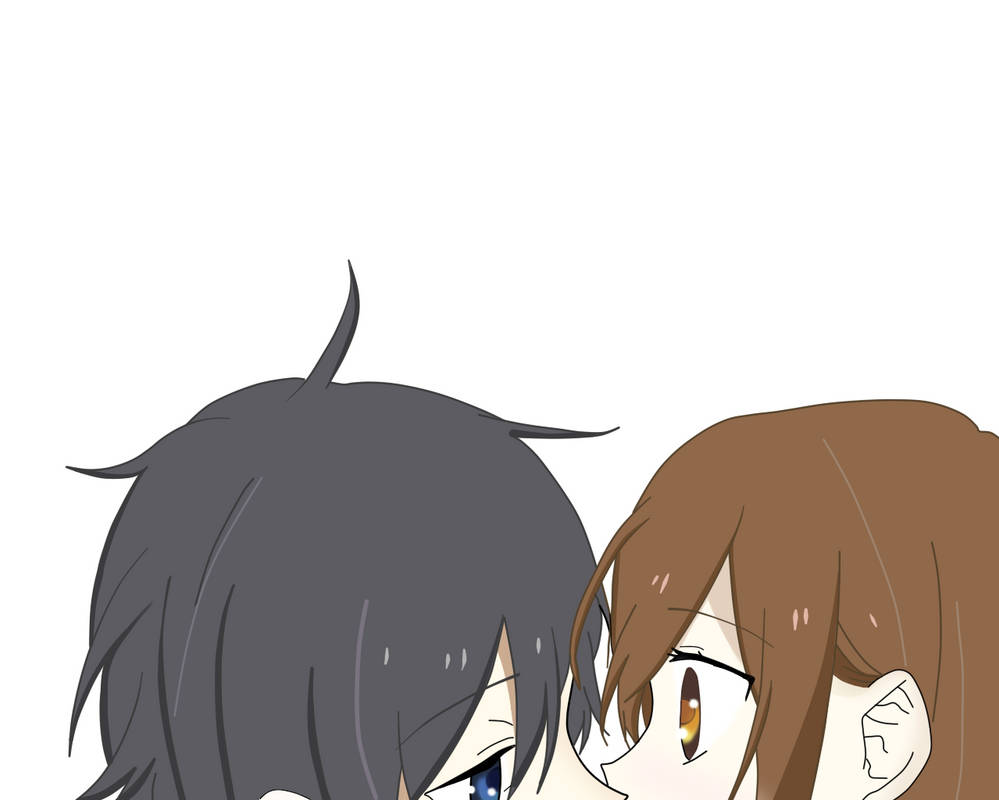 Horimiya First Kiss by pawwii on DeviantArt