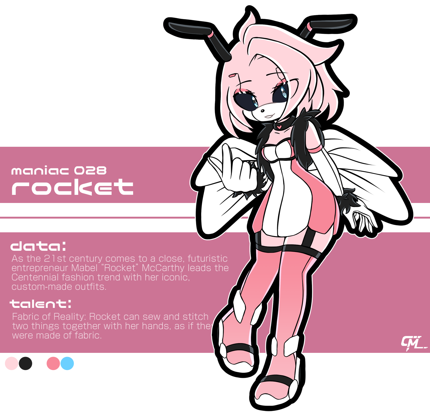 Rocket - 2023 Character Sheet by Teslarossa on DeviantArt