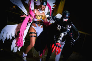 Angewomon and Ladydevimon