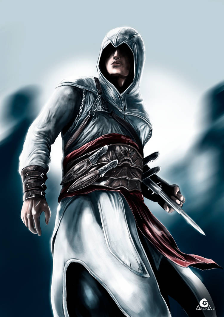Assassin s телефон. Альтаир ибн ла-Ахад. Ассасин Альтаир ибн ла Ахад. Assassin's Creed 1 Альтаир. Альтаир ибн ла-Ахад старый.