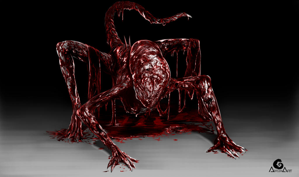 ALIEN: covenant, baby neomorph + SpeedPaint by ArtAG95 on DeviantArt