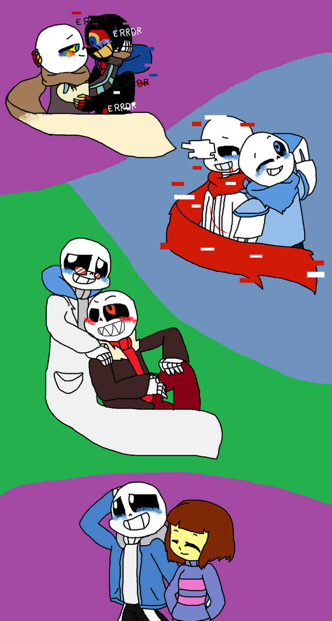 All Of My Sans Ships By Ilovebonnie On Deviantart
