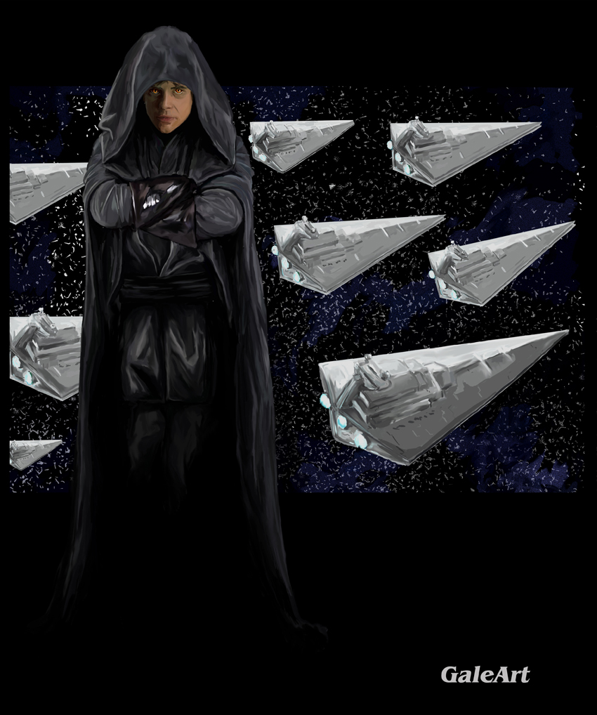 Dark Side Luke Skywalker by Galeart on DeviantArt