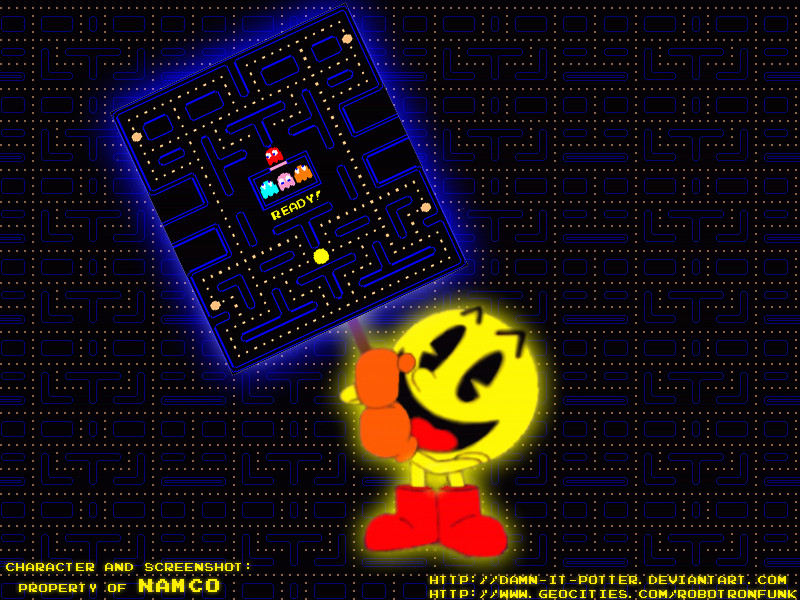 Glowing Pac-man