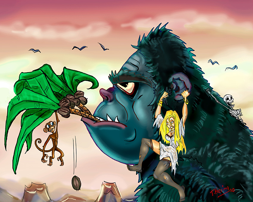 king kong cartoon by TomHering on DeviantArt king kong cartoon by TomHering on DeviantArt