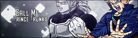 Trunks Signature DBZ by StrangeKidV1 on DeviantArt