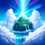 Floating Island Fantasy World - 1