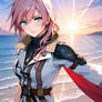 Lightning Farron On The Beach (Wearing Coat) - 3