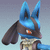 Lucario Icon by BlazeTheCat15