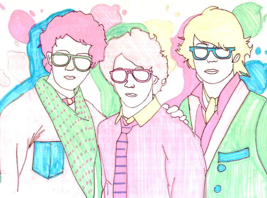 Jonas brothers-POP art class