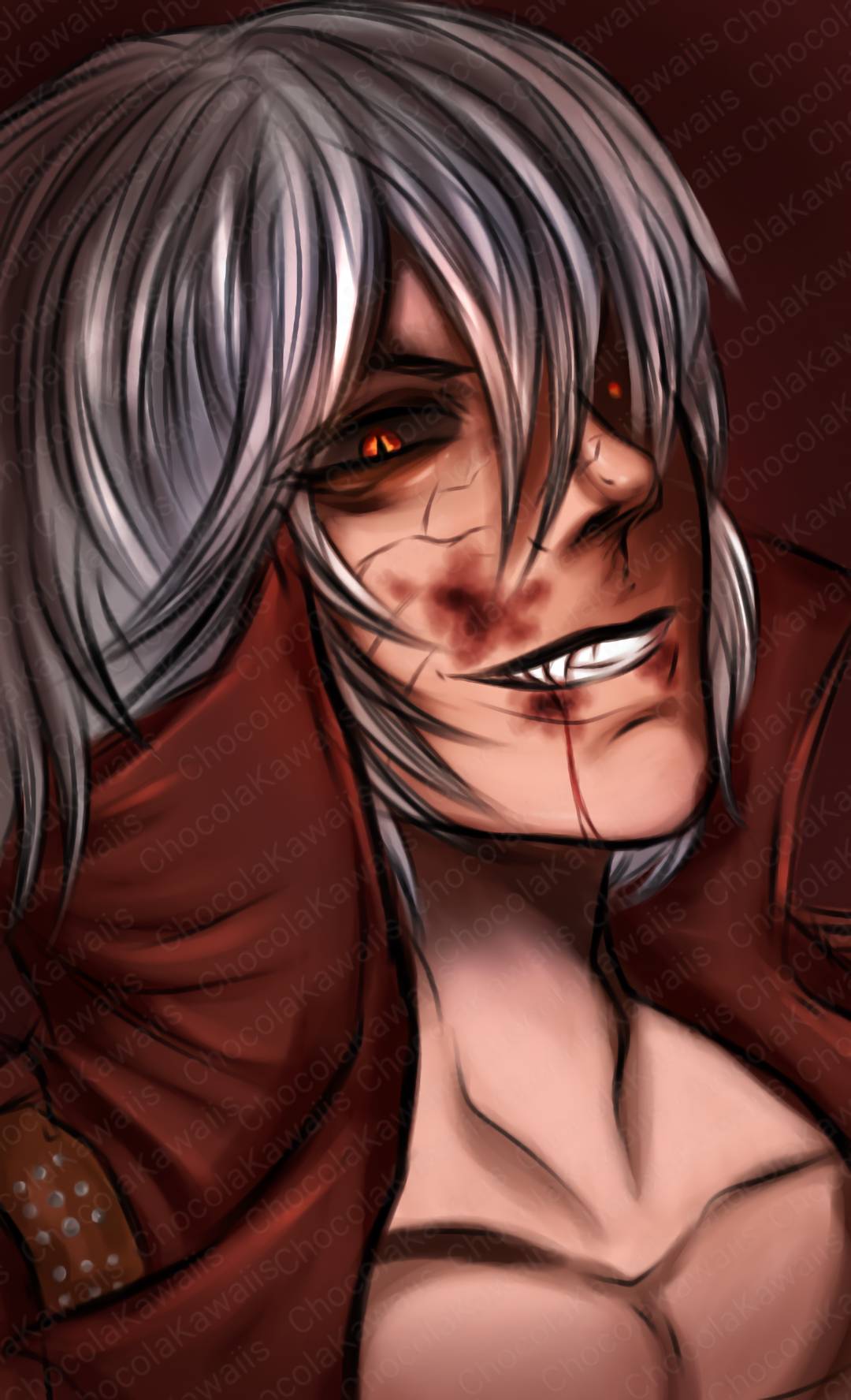 Dante in DMC4( Colored ver.) by eilinna on DeviantArt