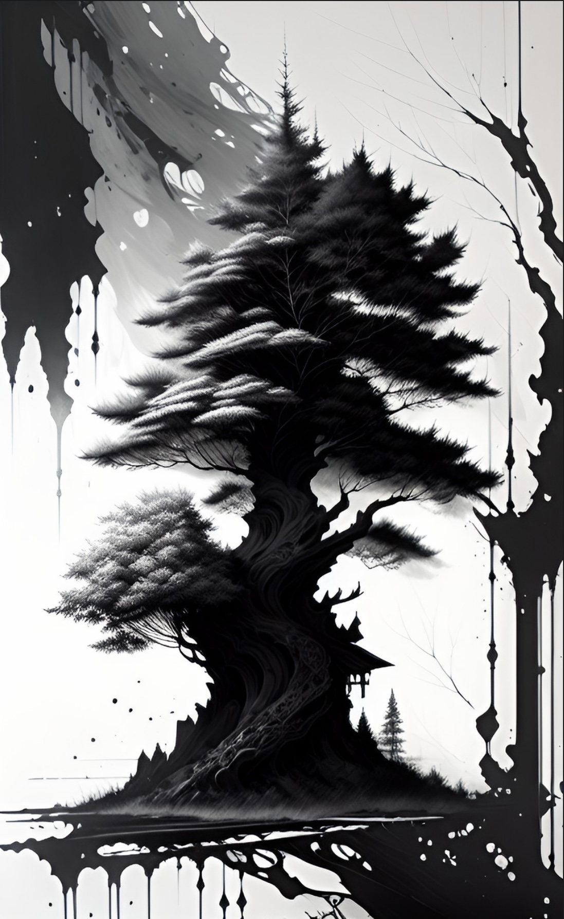 Shadow Form Tree Shadow tree by Limosella on DeviantArt