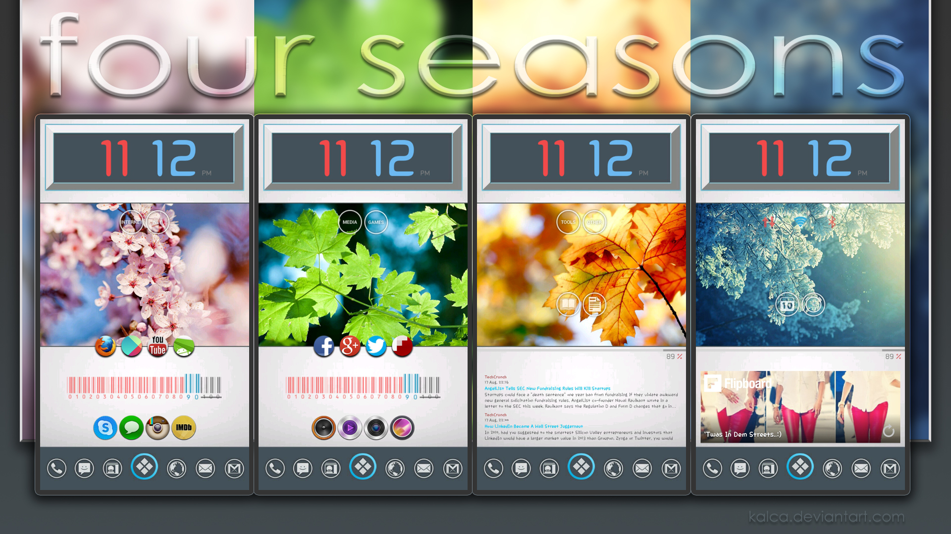 Four Seasons Android Theme