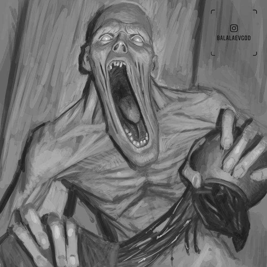 SCP-096 by balalaev on DeviantArt