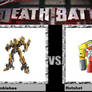 Death Battle Idea Bumblebee Vs Hotshot