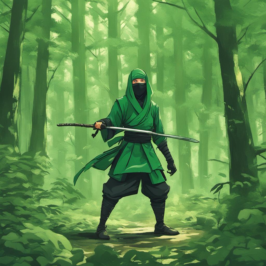 Ninja Transform DreamUp Creation Green Ninja by Porfyrios-Finix on DeviantArt