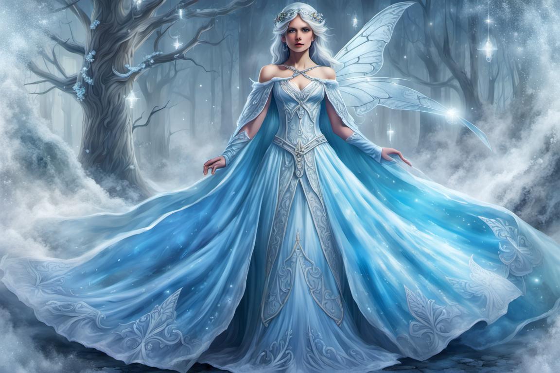 Ice Blue Fairies Gown Dress Holding A Silver Cross by Porfyrios-Finix on DeviantArt Ice Blue Fairies Gown Dress Holding A Silver Cross by Porfyrios-Finix on DeviantArt