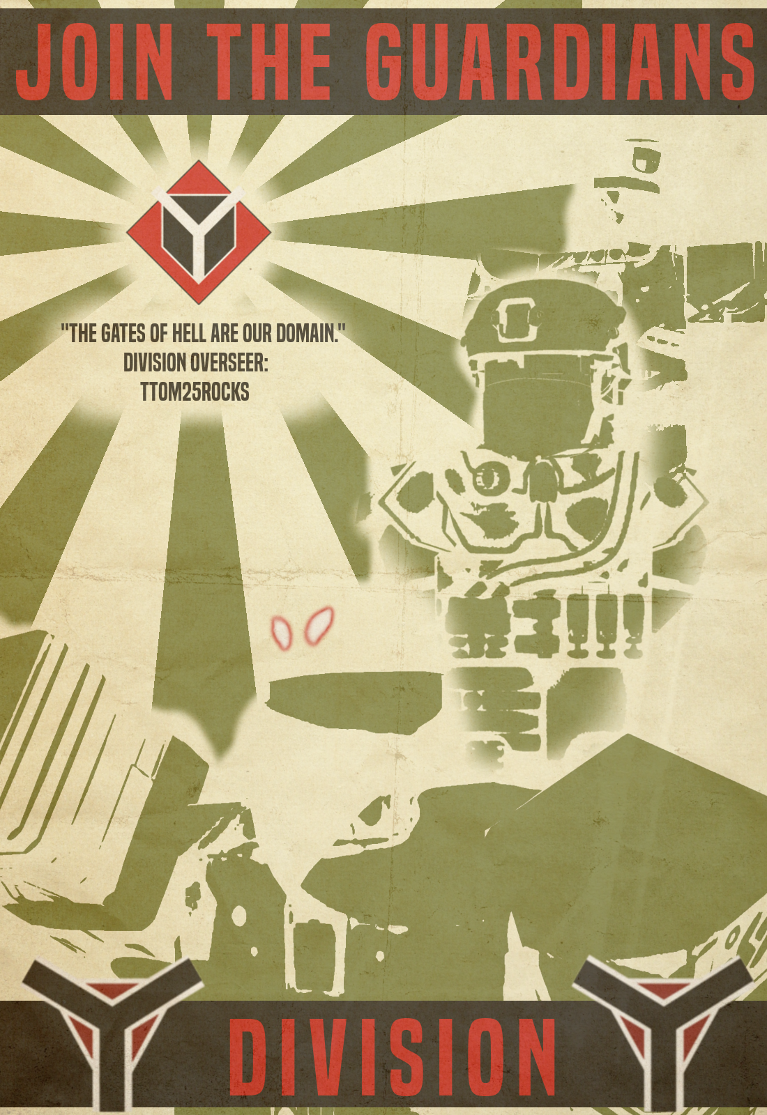 Vak Guardians Division Poster By Lorddeathwrath On Deviantart - overseer guardia roblox