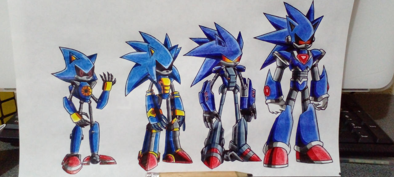 Sonic Inventions The Robotic Versions Of Sonic165314 by sn18s on DeviantArt