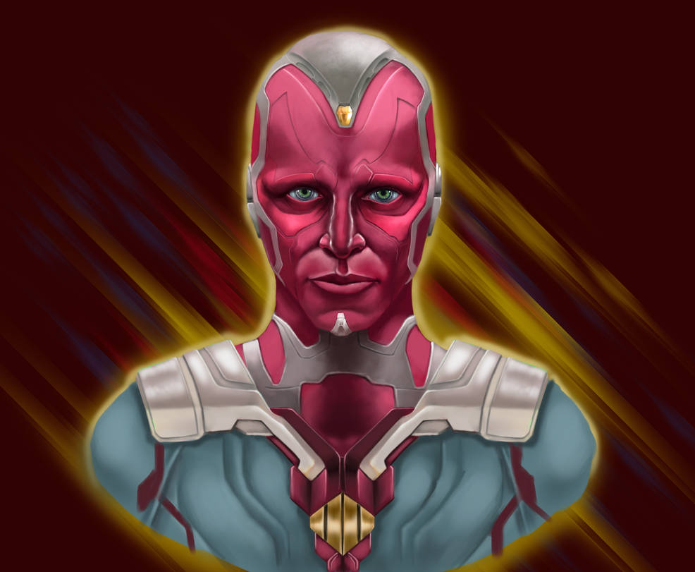 Vision Deviantart Vision from Wandavision digital art by Nishlets on DeviantArt