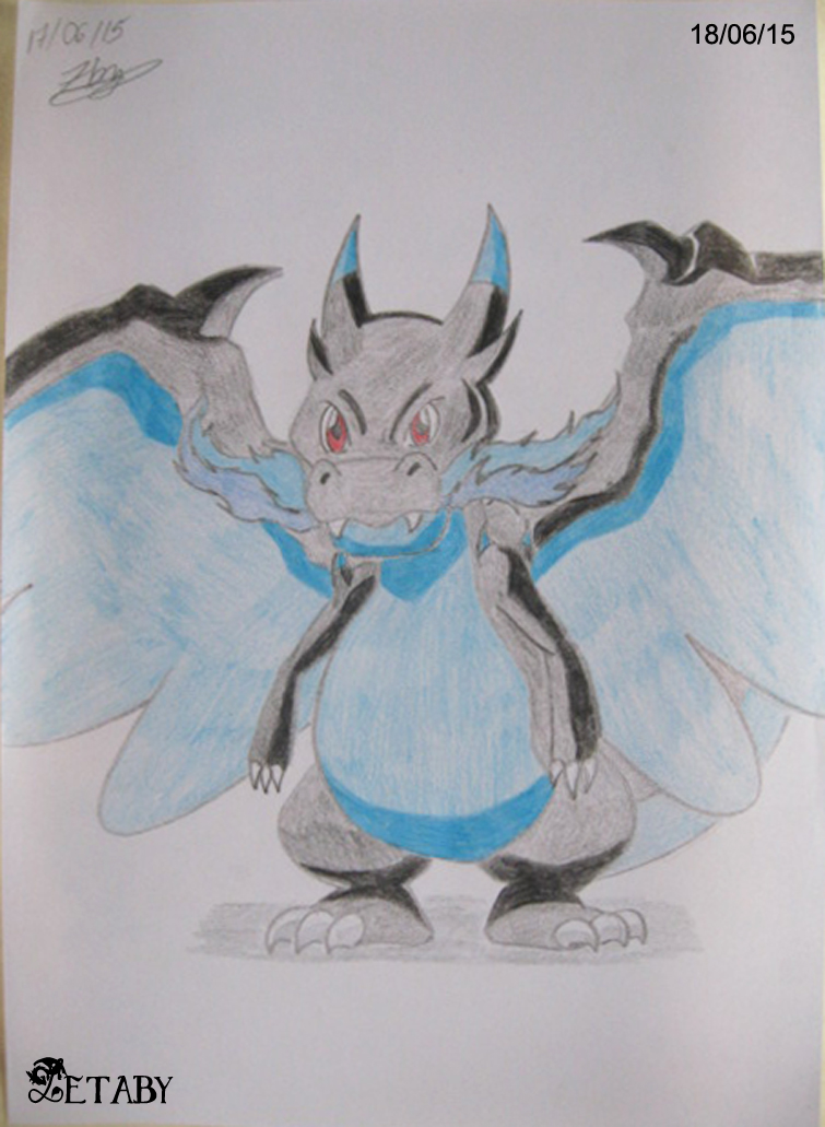 Mega Charizard X Chibi