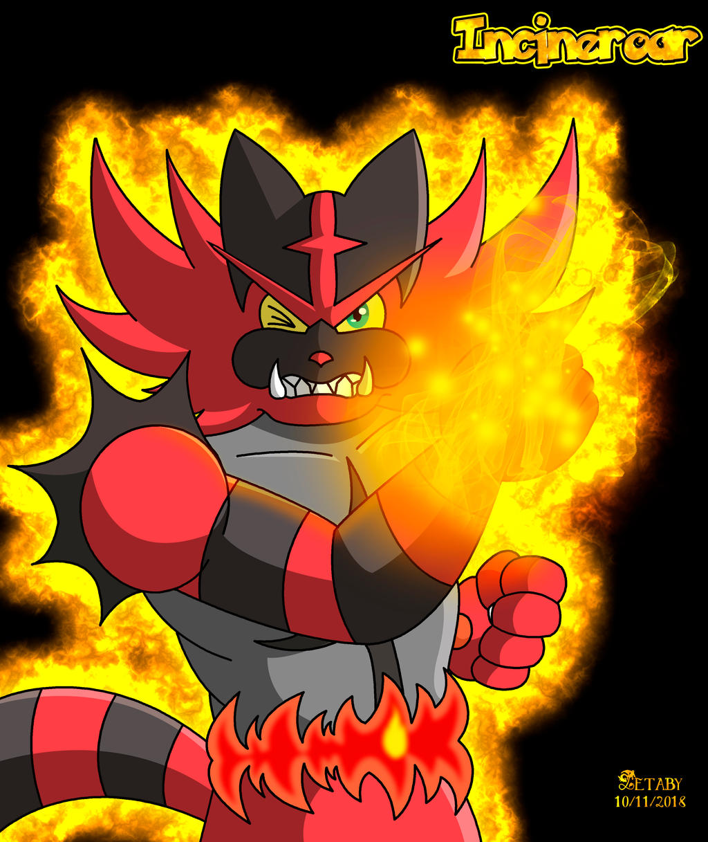Incineroar by Zetaby2594 on DeviantArt