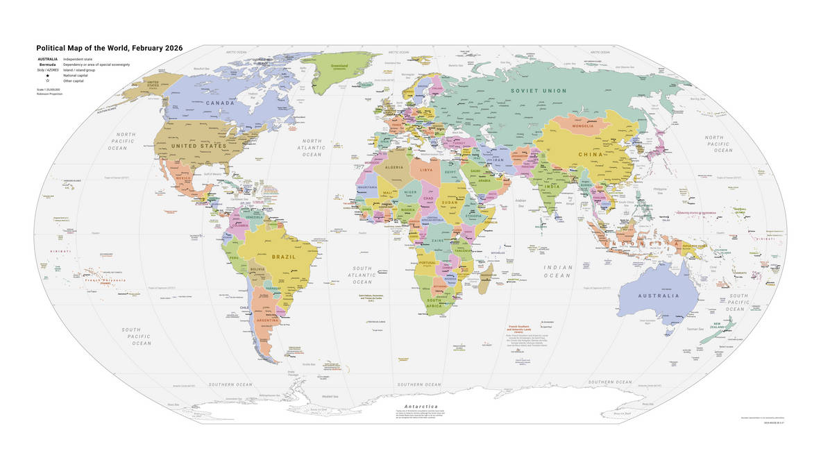 Onu Updated Map Political Map of the World in 2026 by justaportuguese on DeviantArt