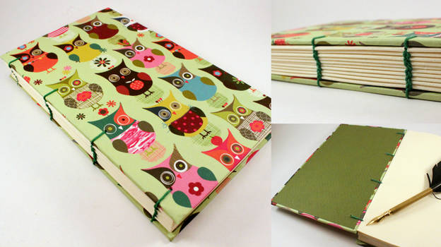 Colorful Owl Journal