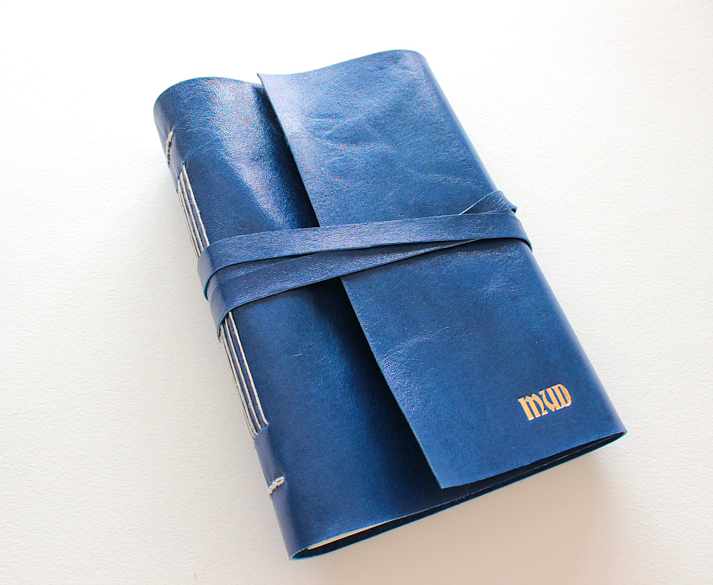 Blue Leather Journal