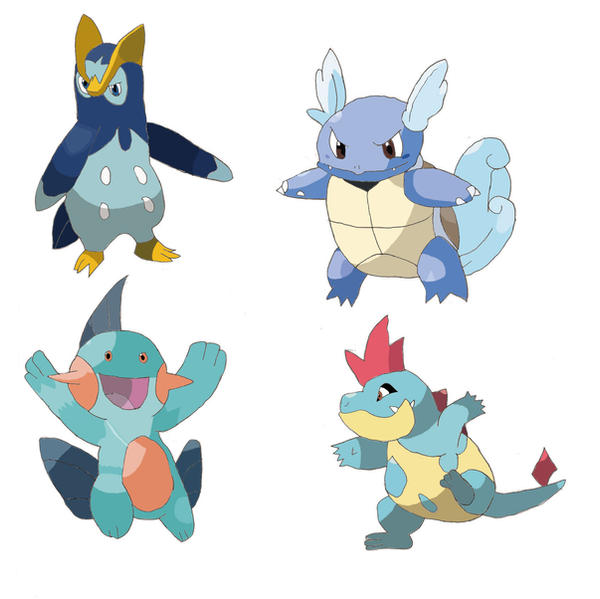 Water Vari Evolution Water Starter Evolutions by tWiLiGhTlUvEr101454 on DeviantArt