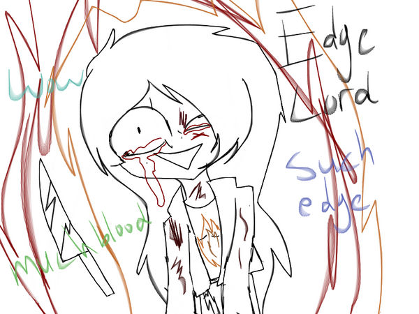 Edge lord by FrozeyFox on DeviantArt