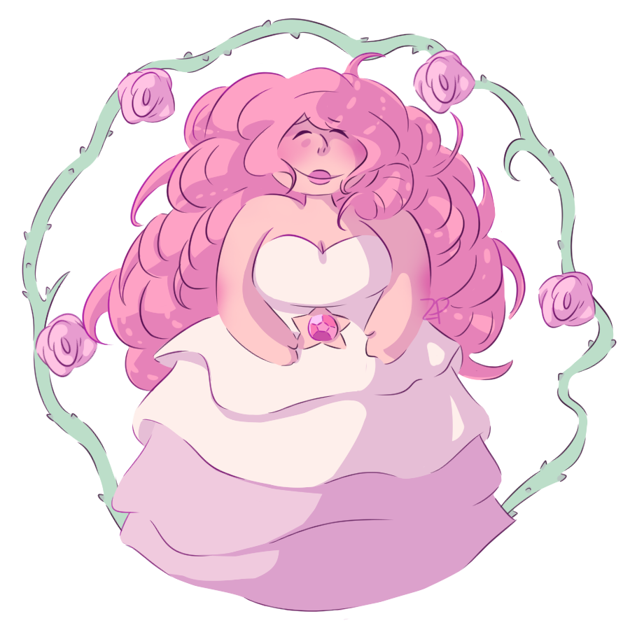 Rose Quartz Sticker