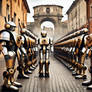 Retrofuturistic Robot Army #1 (AI)