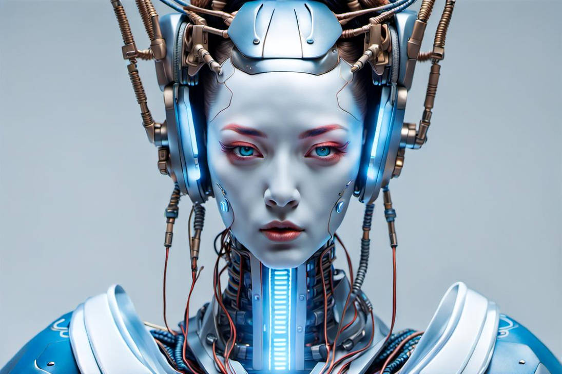 Cyborg-Geisha #5 by Dashowitz on DeviantArt