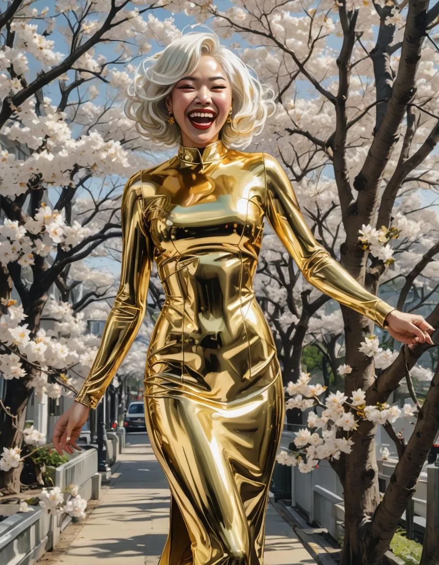 gold latex dress Translucent Latex Mini Dress. Pink