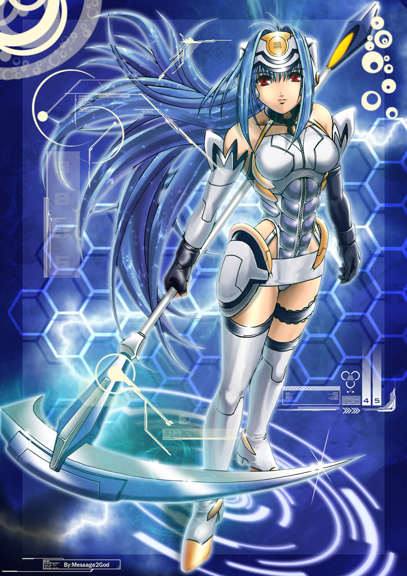 KOS-MOS from Xenosaga – Game Art