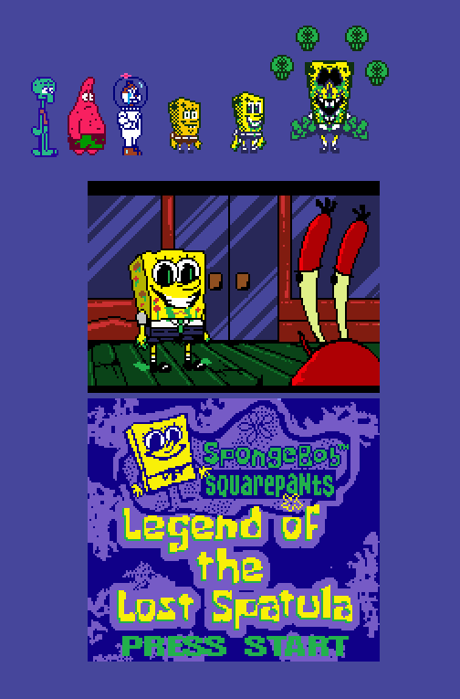 SpongeBob SquarePants] JellyFish sprites by SpongeDrew250 on
