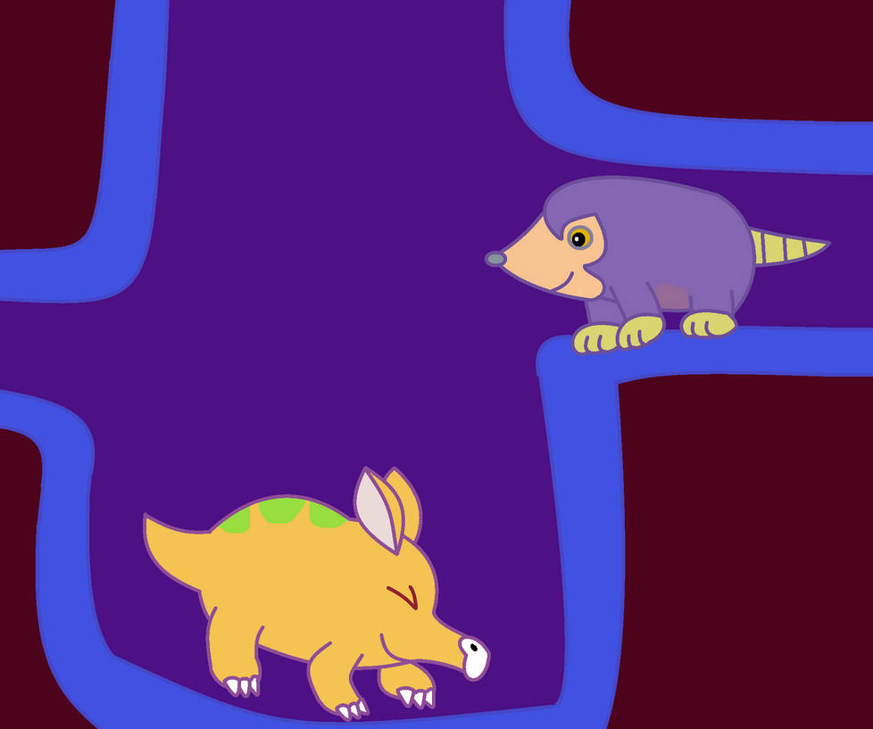 Tinga Tinga Tales Aardvark and Mole Digging Worms? by jayamurat on ...