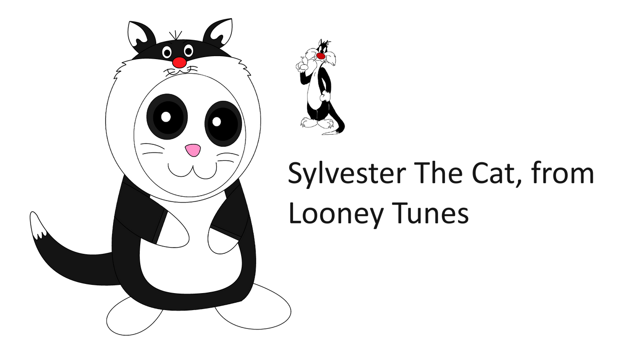 Panda Sylvester The Cat LT Costume Hamtaro by jayamurat on