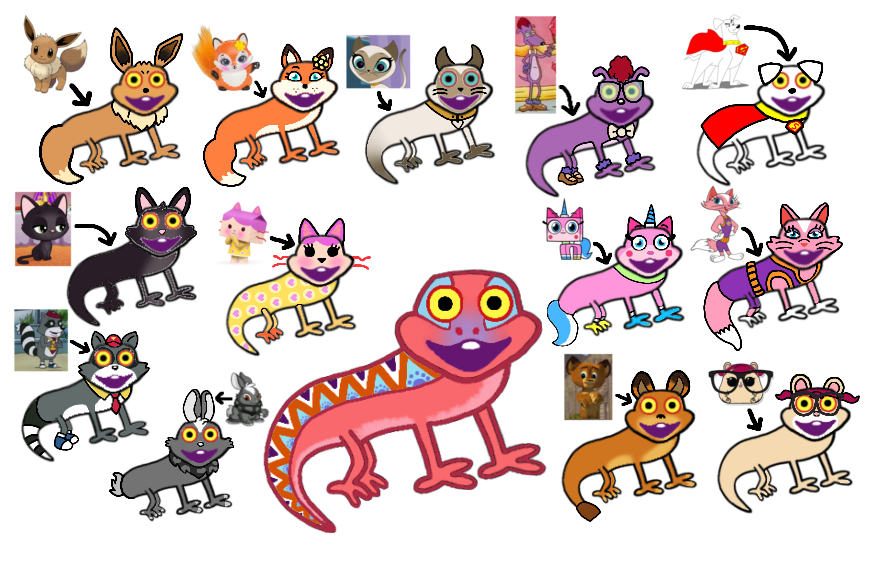 Lizard and Friends OC: My Lizard by jayamurat on DeviantArt