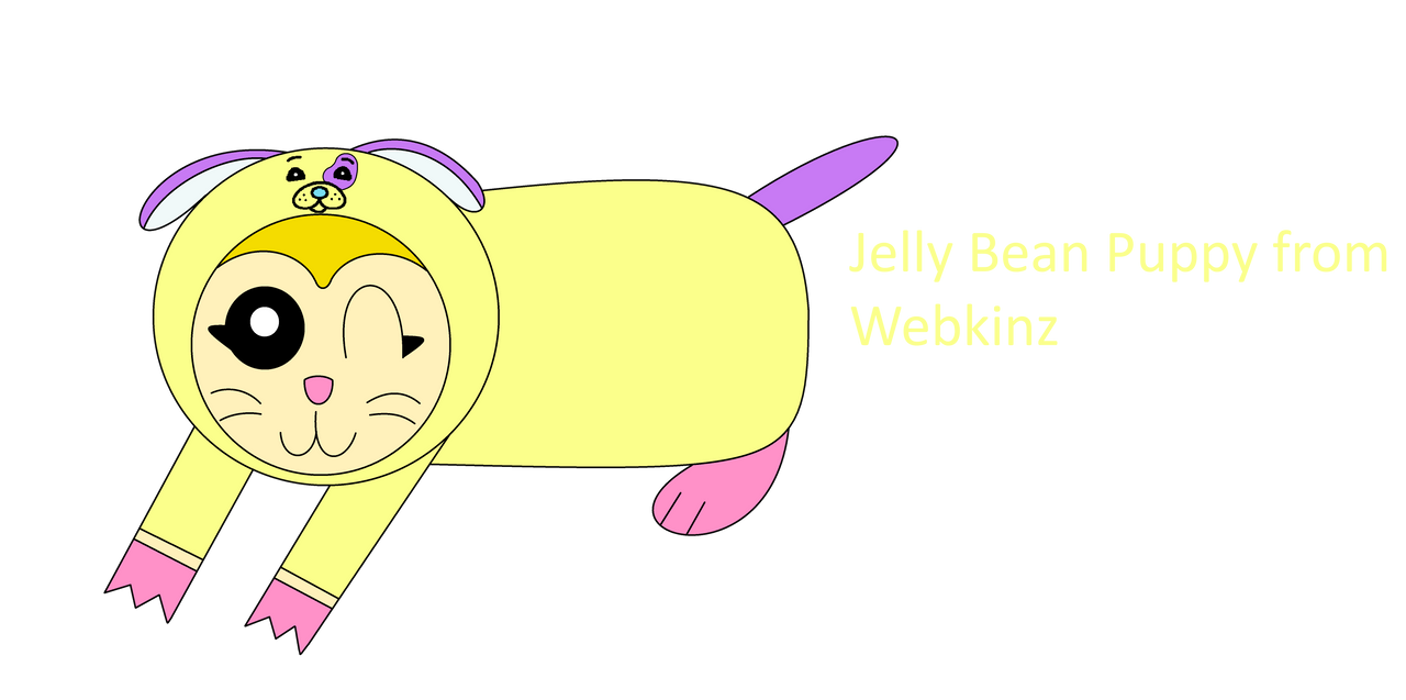 Webkinz jelly top bean puppy
