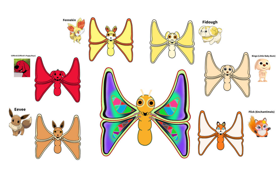 Insect, OC: My Butterfly (Cute Canine) by jayamurat on DeviantArt