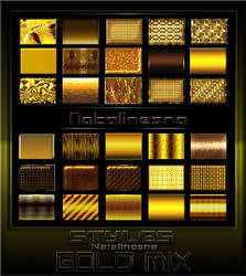 Styles Gold Photoshop Mix
