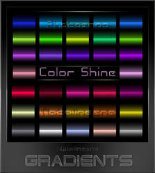 Color Shine  Gradients for Photoshop