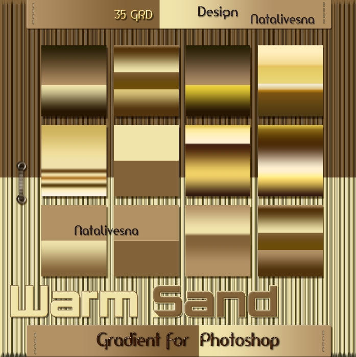 Warm Sand Gradients for Photoshop by Natalivesna on DeviantArt