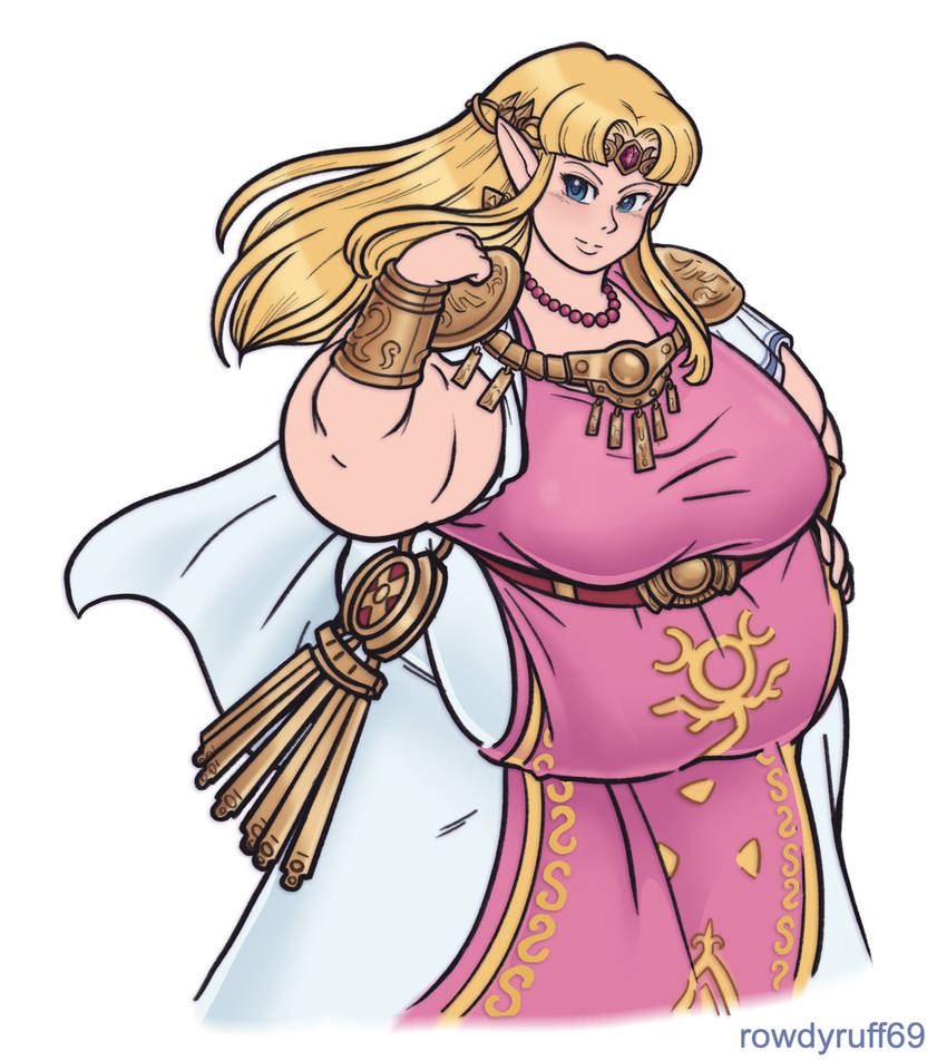 zelda but fat by rowdyruff69 on DeviantArt