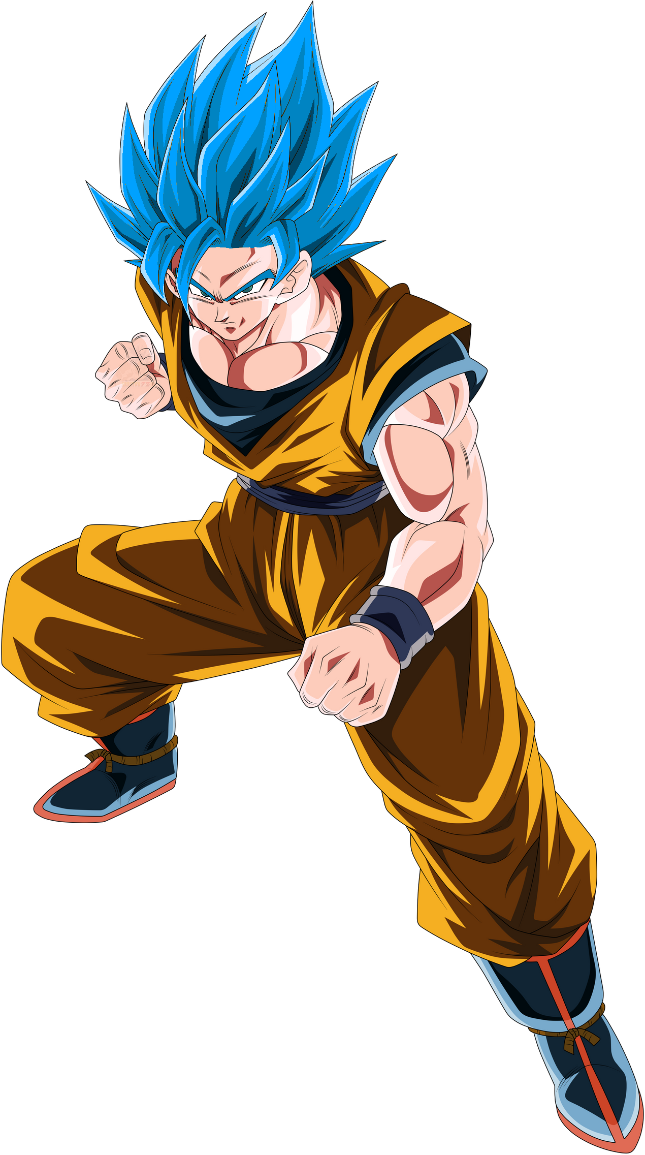 Goku Super Saiyan Blue by crismarshall on DeviantArt