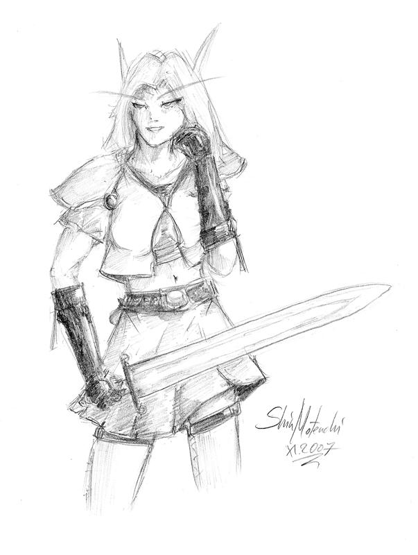 WoW Blood Elf by ShinMoteuchi on DeviantArt