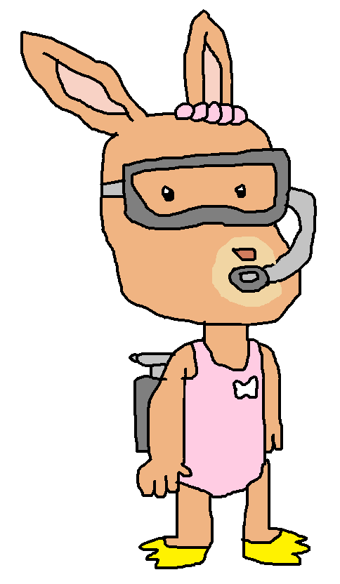 Scuba Patty Rabbit by RudyTabootieFoxAlt on DeviantArt