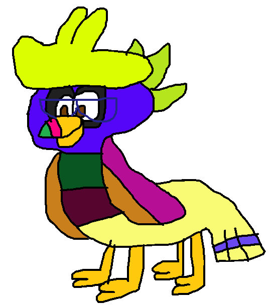 Kai the Four Legged Parrot by RudyTabootieFoxAlt on DeviantArt